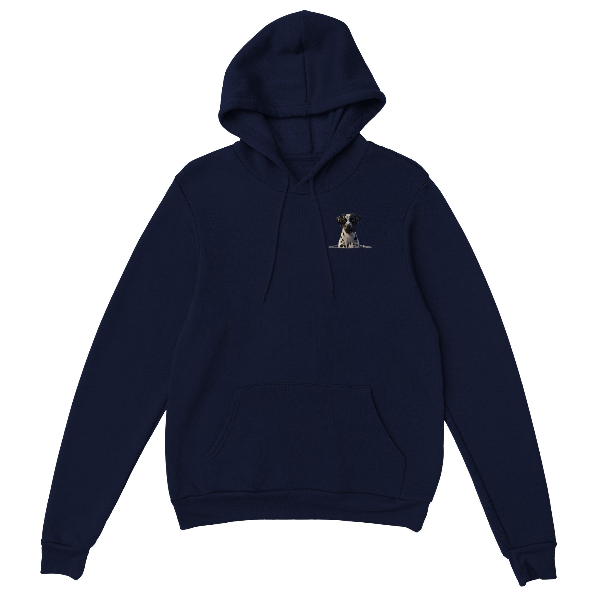 Dalmatian Zip Unisex Pullover Hoodie